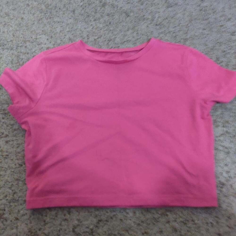 Wild Fable Women's Pink Crop-top